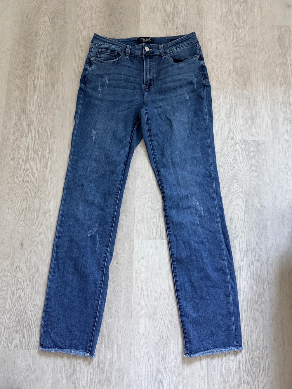 Judy Blue Indigo Straight Leg Jeans